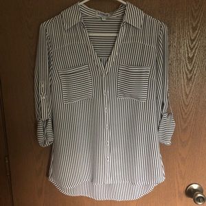 Express Portofino striped blouse